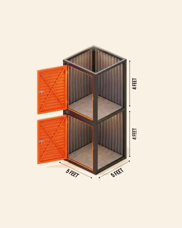 5x5 storage unit at McCreary Rd, Granbury TX